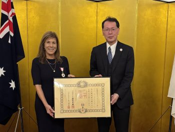 Anne De Kretser Awarded the Order of the Rising Sun